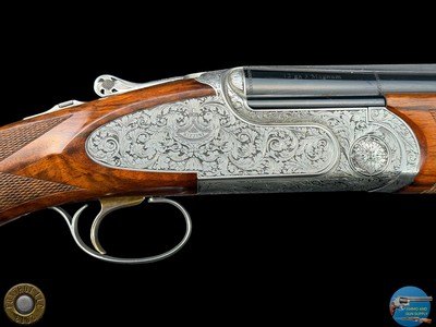 RIZZINI ITALY - S2000 12 GA 32" STEEL SHOT PROOF BARRELS - ADJ COMB - CASED - Image 7 of 20