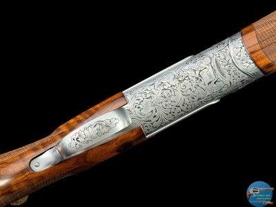 RIZZINI ITALY - S2000 12 GA 32" STEEL SHOT PROOF BARRELS - ADJ COMB - CASED - Image 8 of 20