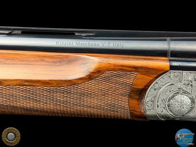 RIZZINI ITALY - S2000 12 GA 32" STEEL SHOT PROOF BARRELS - ADJ COMB - CASED - Image 12 of 20