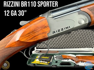 RIZZINI BR110 SPORTER - 12 GA 3" MAG - 30" STEEL SHOT - CASED W/ ACC - 2019 - Image 1 of 20