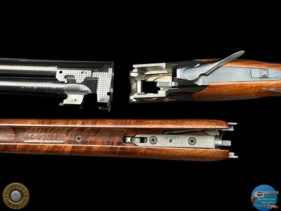 BROWNING B725 HUNTER G1 LH 20 GA 3" - 30" STEEL SHOT BARRELS - GOLD BIRDS - Image 17 of 20