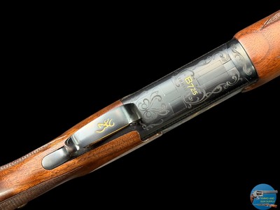 BROWNING B725 HUNTER G1 LH 20 GA 3" - 30" STEEL SHOT BARRELS - GOLD BIRDS - Image 7 of 20