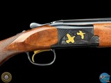BROWNING B725 HUNTER G1 LH 20 GA 3" - 30" STEEL SHOT BARRELS - GOLD BIRDS - Image 6 of 20