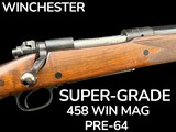 WINCHESTER | SUPER-GRADE | PRE-64 | MODEL 70 | 458 WINCHESTER MAGNUM - Image 1 of 14