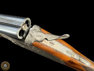 GRIFFIN & HOWE 410 ROUND BODY SLE SINGLE TRIGGER BY ARRIETA - 27" IC/MOD - Image 11 of 20
