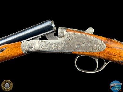 GRIFFIN & HOWE 410 ROUND BODY SLE SINGLE TRIGGER BY ARRIETA - 27" IC/MOD - Image 10 of 20