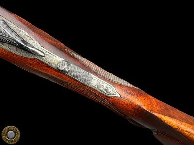 F.W. HEYM GERMANY- 16 GA SXS - GAME SCENE ENGRAVED - 29.5" IM/FULL - Image 16 of 20