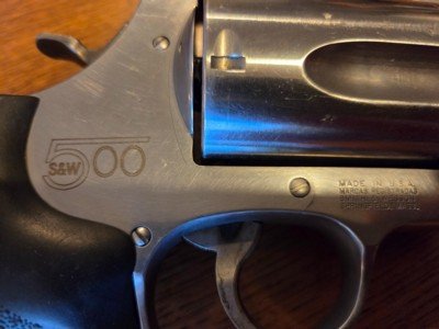 Smith & Wesson Model 500, 8 3/8" barrel, Used, Good Condition - Image 2 of 9