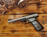 Browning Buck Mark Camper Stainless Steel .22LR Semi-Automatic Pistol - 2 of 2