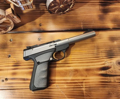 Browning Buck Mark Camper Stainless Steel .22LR Semi-Automatic Pistol