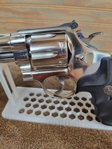 Smith & Wesson Model 27-2, Nickel 357 Magnum, 4
