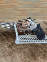 Smith & Wesson Model 27-2, Nickel 357 Magnum, 4