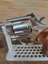 Smith & Wesson Model 27-2 Nickel, 357 Magnum, 5