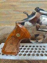 Smith & Wesson Model 27-2 Nickel, 357 Magnum, 5