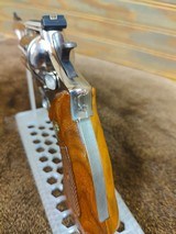 Smith & Wesson Model 27-2 Nickel, 357 Magnum, 5