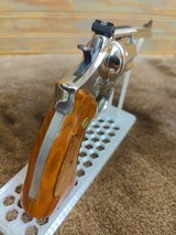 Smith & Wesson Model 27-2 Nickel, 357 Magnum, 5