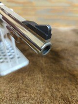 Smith & Wesson Model 27-2 Nickel, 357 Magnum, 5