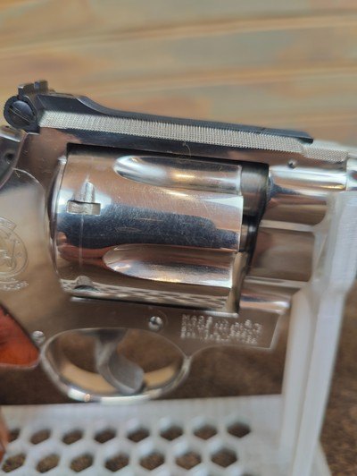 Smith & Wesson Model 27-2, Nickel, .357 Magnum, 5