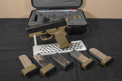 Springfield Armory, XDs, 45 Acp, TAN, 6 Magazines