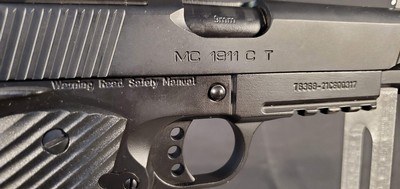 Girsan MC 1911 CT, 9mm, Black, 4.4