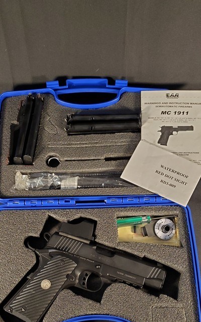 Girsan MC 1911 CT, 9mm, Black, 4.4