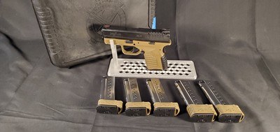 Springfield XDs-9 3.3, 9mm, 2 Tone (Black/Tan), 3.3