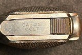 Colt 1908 Vest Pocket
-1925- 25 Auto - 10 of 10