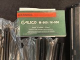 large lot of CALICO C-9 and C-22 Magazines and Magazine Parts - 10 of 11