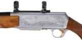 Master Engraved "VRANCKEN" Signed Belgian Browning Grade IV BAR Semi-Automatic Sporting Rifle 30.06 with Scope Base and Rings - 4 of 16