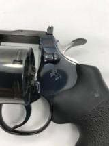 Colt Python 357 Magnum, 2 1/2" Royal Blue, new, salesman sample, unfired, unfluted cylinder, 99%+ cond. in the box,
comes with colt factory lett - 6 of 15
