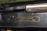 BEAUTIFUL BROWNING A-5 LIGHT 12 2-MILLIONTH COMMEMORATIVE WITH CASE 12 ga. - 12 of 13