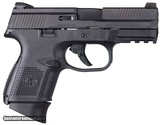 FN FNS-40 Smith & Wesson (S&W), 3.6? Barrel, 14+1 Rounds, Black Polymer Grip, Black - 2 of 2