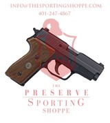 Sig Sauer P225, 9mm Luger, 3.6? Barrel, 8+1 Round, Wood Grip, Black - 1 of 2