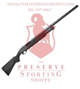 Remington, 870 Pump Action, 12 Gauge, 28? Barrel, 3?, Synthetic Black Stock Blued - 1 of 2