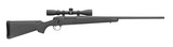 Remington, 700 ADL with Scope, Bolt Action, .223 Remington, 24? Barrel, 5+1, Synthetic Black Stock Blued - 2 of 2