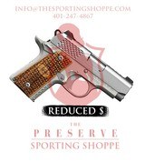 Kimber Micro 380 Raptor (Stainless Steel-NS) REDUCED! - 1 of 3