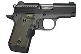 Kimber Micro 9 Woodland Night 9mm with OD Green Crimson Trace Red Lasergrips - 2 of 2