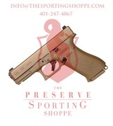 Glock 19X Crossover, 9mm Luger, 4.02" Barrel, 17+1 Rounds, GNS Coyote Interchangeable Backstrap Grip, Coyote nPVD - 1 of 2