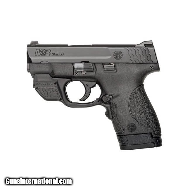 Smith & Wesson M&P Shield w/Crimson Trace Green Laserguard Double 9MM
