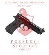 Beretta USA 92 A1 Standard Single/Double 9mm Luger 4.9" 17+1 Black Synthetic Grip - 1 of 2