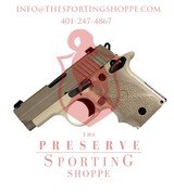 SIG Sauer P238 Desert Semi Automatic Pistol .380 ACP 2.7" Barrel 6 Rounds - 1 of 2