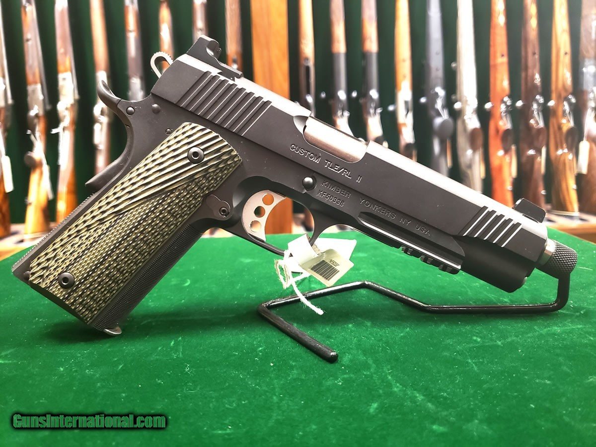 Kimber 1911 America Custom Tlerl Ii Tfs 9mm Pistol Reduced For Sale