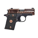 Sig Sauer P238 Engraved Rose Gold .380 ACP - 2 of 2