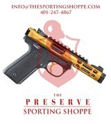 Ruger Mark IV 22/45 Lite .22LR Gold Handgun - 1 of 2