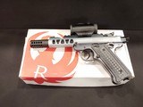 Pre-Owned - Ruger Mark IV 2245 Tactical .22 LR Handgun w/ Scope - 9 of 11