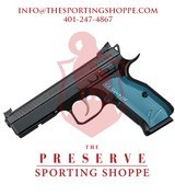 CZ SP-01 Shadow 2 - 9mm 4.9" Blue Aluminum Handgun - 1 of 4