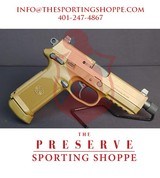 Pre-Owned - FN FNX-45 ACP Tactical FDE 5.3" Handgun - 1 of 9