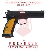 CZ 75 Tactical Sport Orange Semi-Auto 9mm 5.23" Handgun - 1 of 3