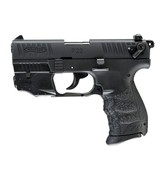 Walther P22Q SA/DA .22 LR 3.42" Handgun w/Lazer - 2 of 3