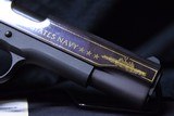 Pre-Owned - Colt Govt US Navy "Don't Give Up The Ship" SA .45 ACP 5" Handgun - 5 of 9